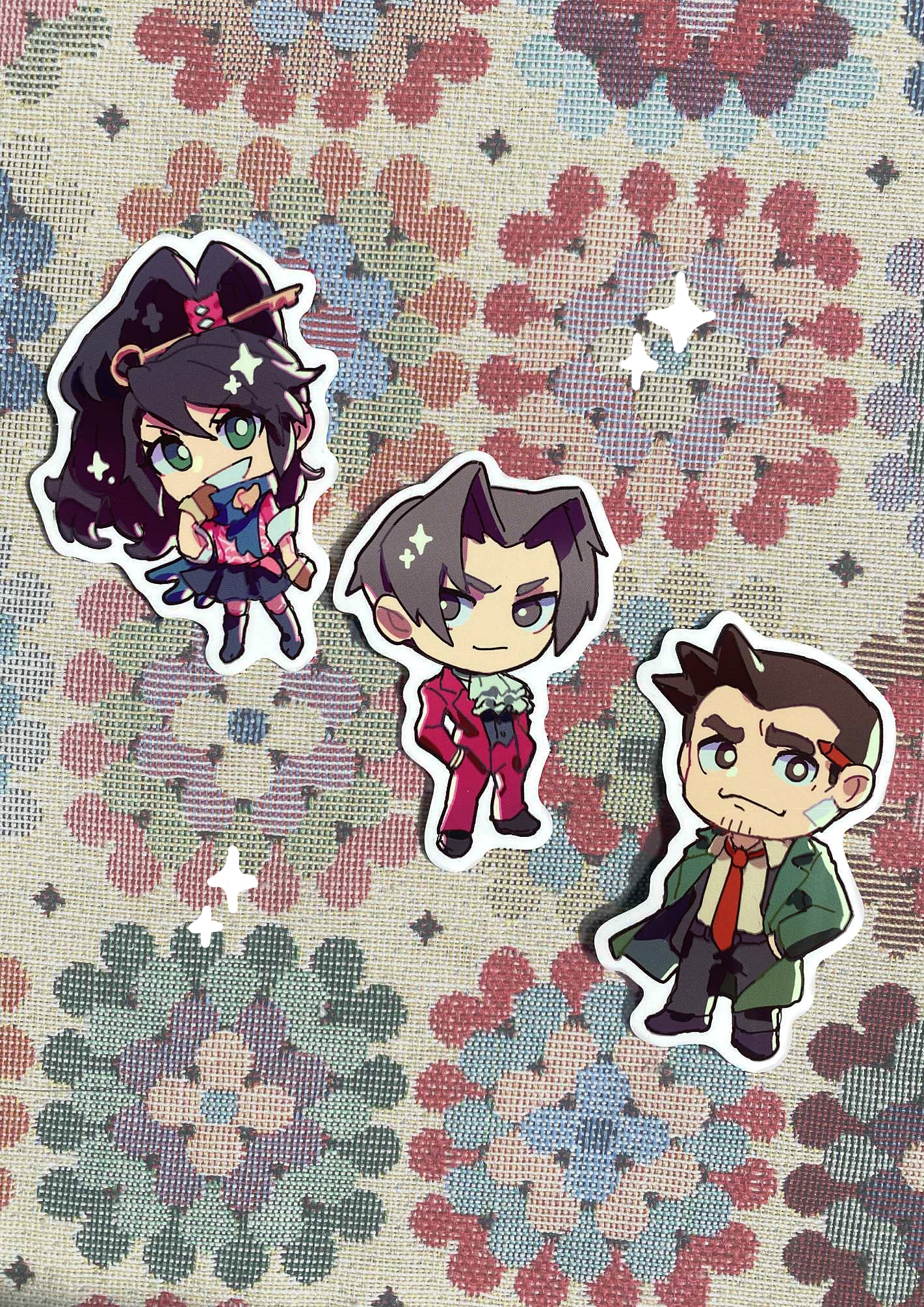 Ace Attorney Investigations stickers