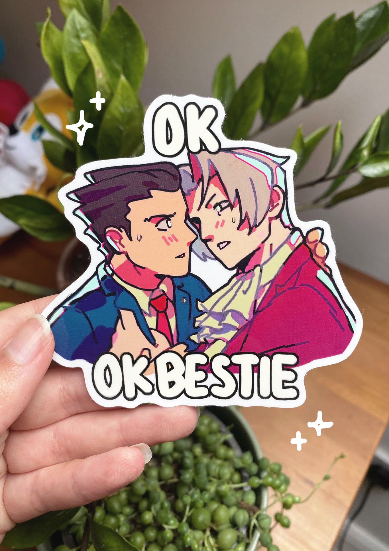 OK BESTIE Sticker