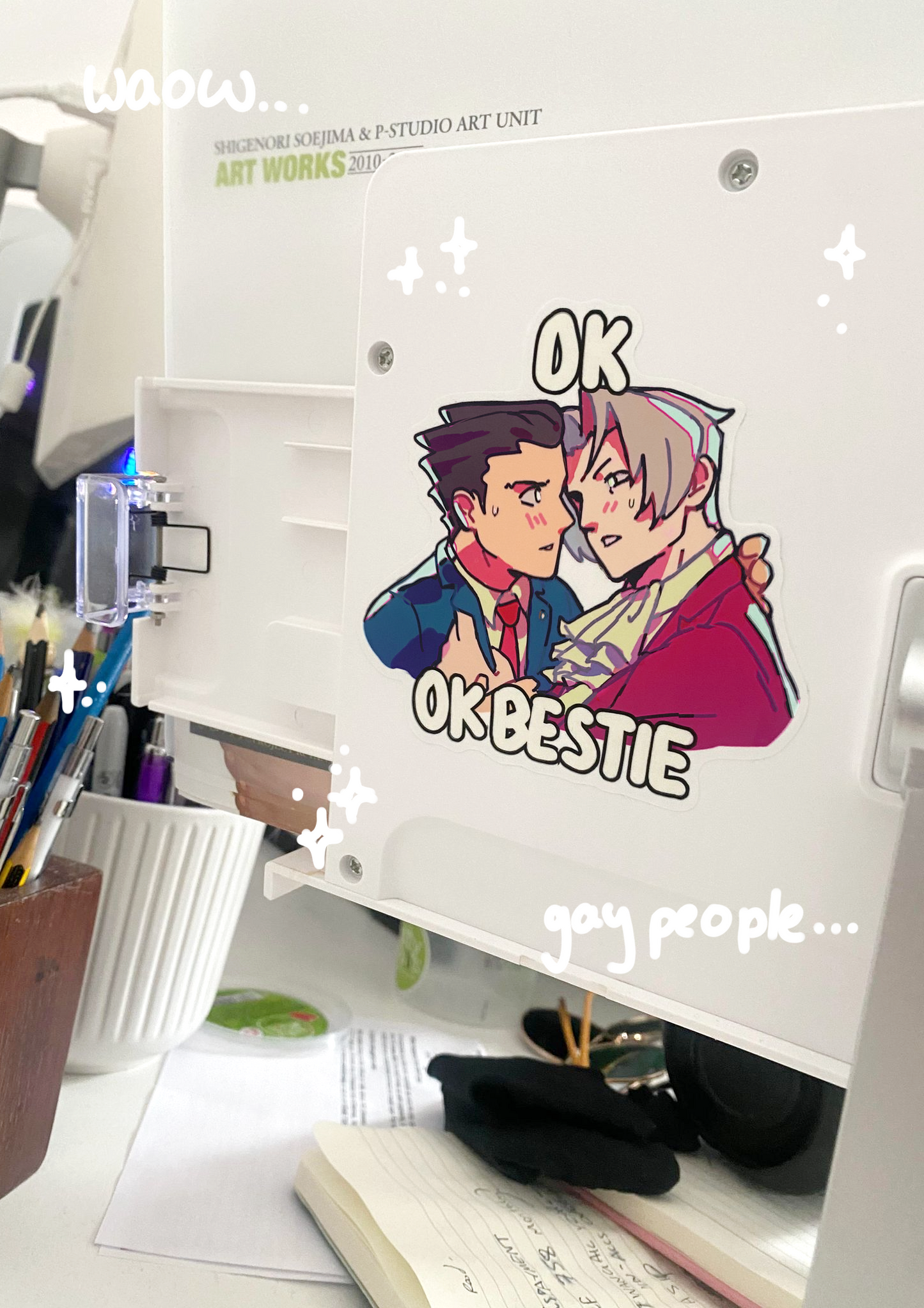 OK BESTIE Sticker