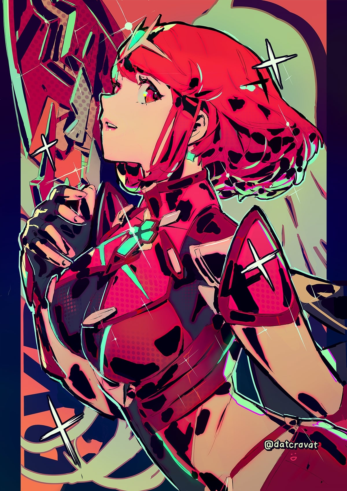Pyra print