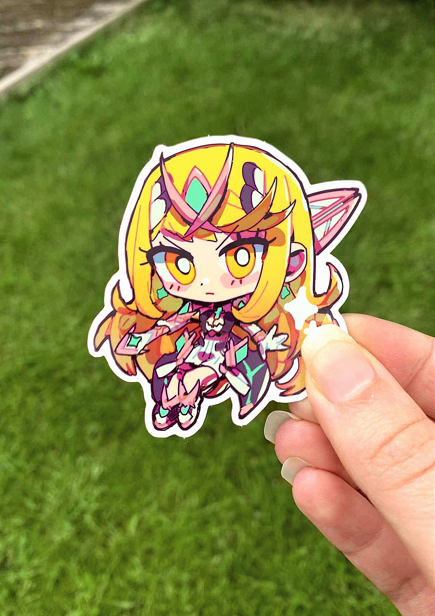 Pyra//Mythra stickers