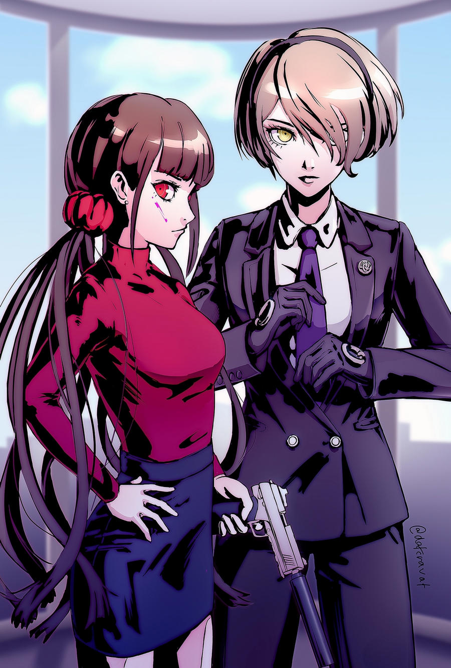 PM and her Hitman Print