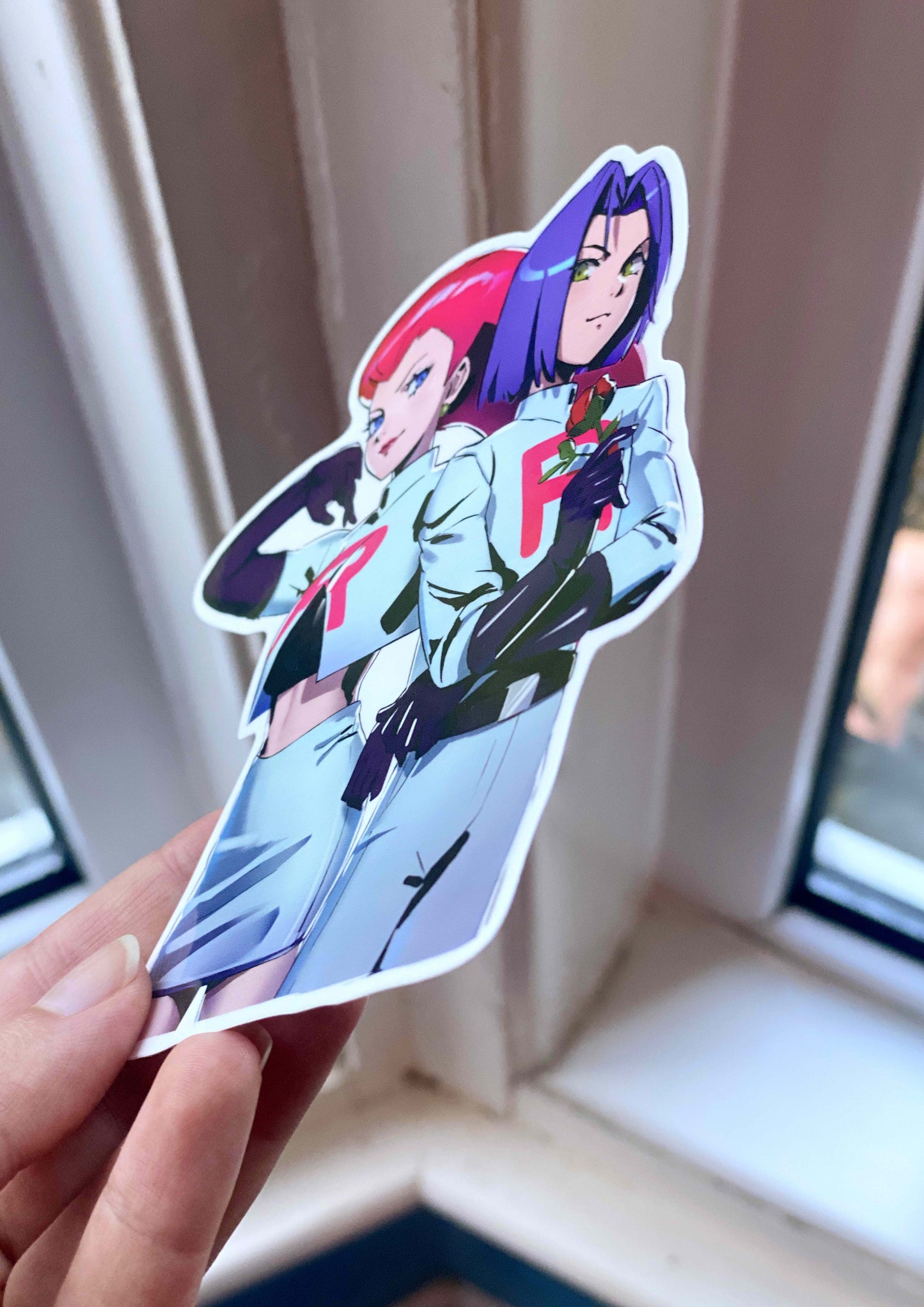 Jessie & James Sticker