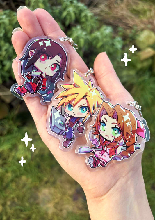 FF7 Acrylic Charms