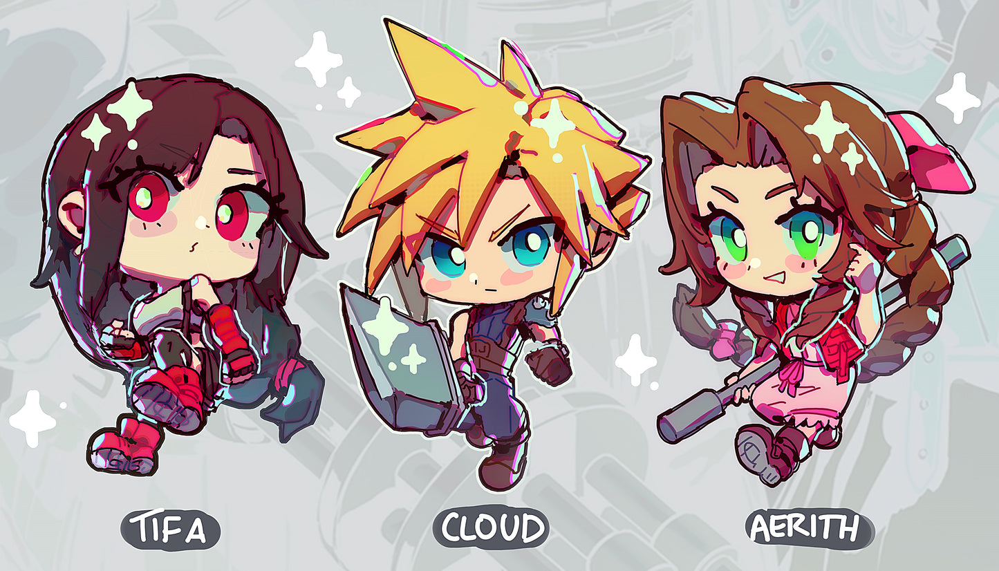 FF7 Stickers