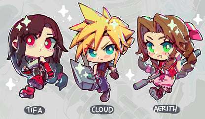 FF7 Acrylic Charms