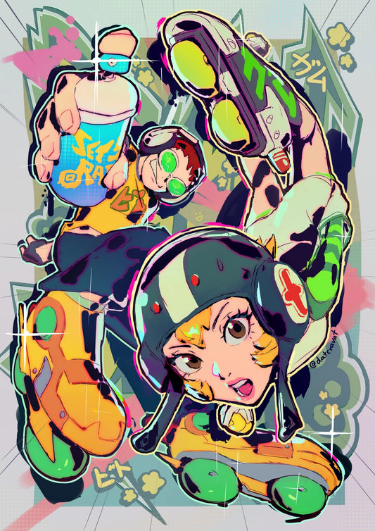 JET SET RADIO print