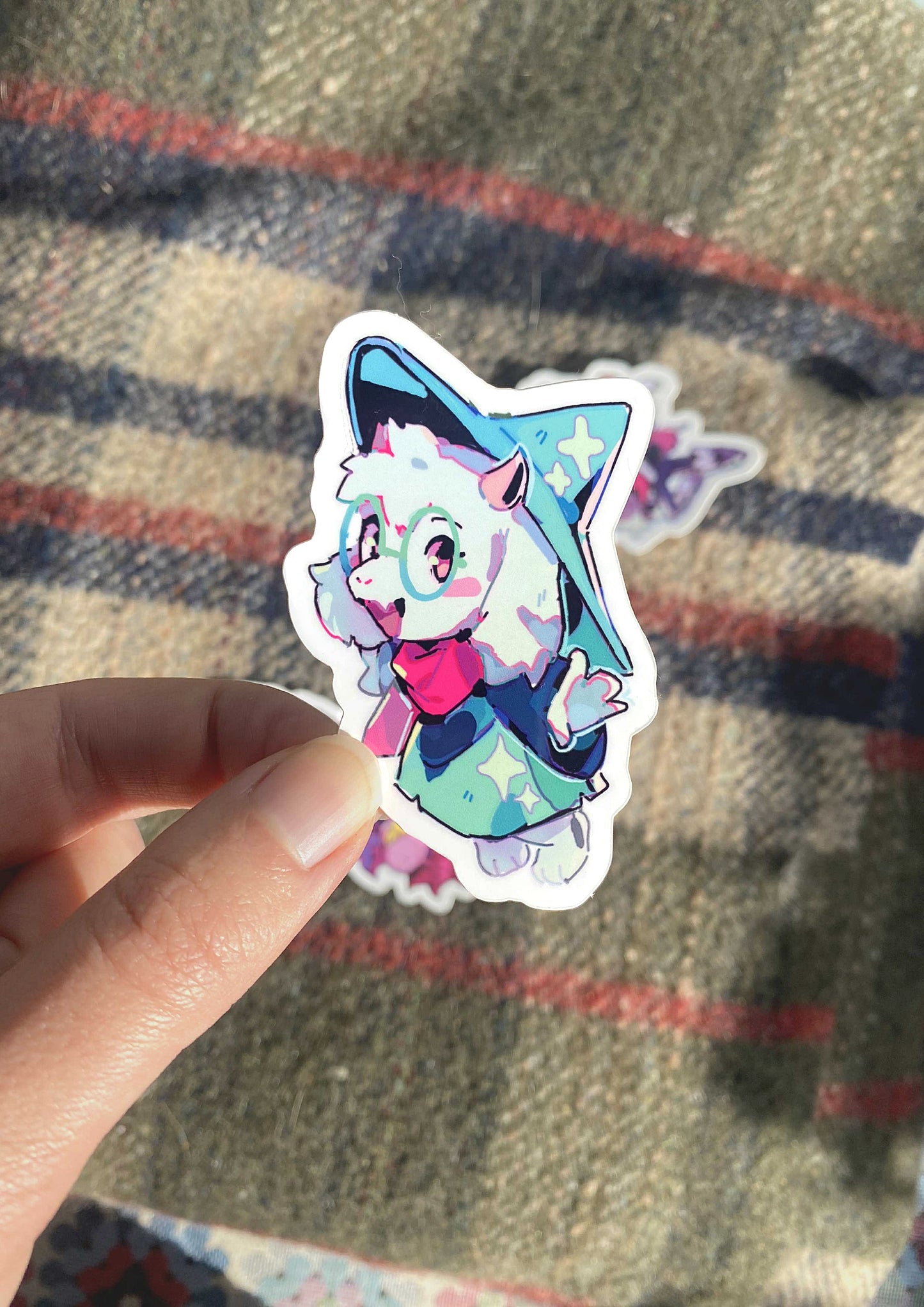 DELTARUNE fun gang stickers!!