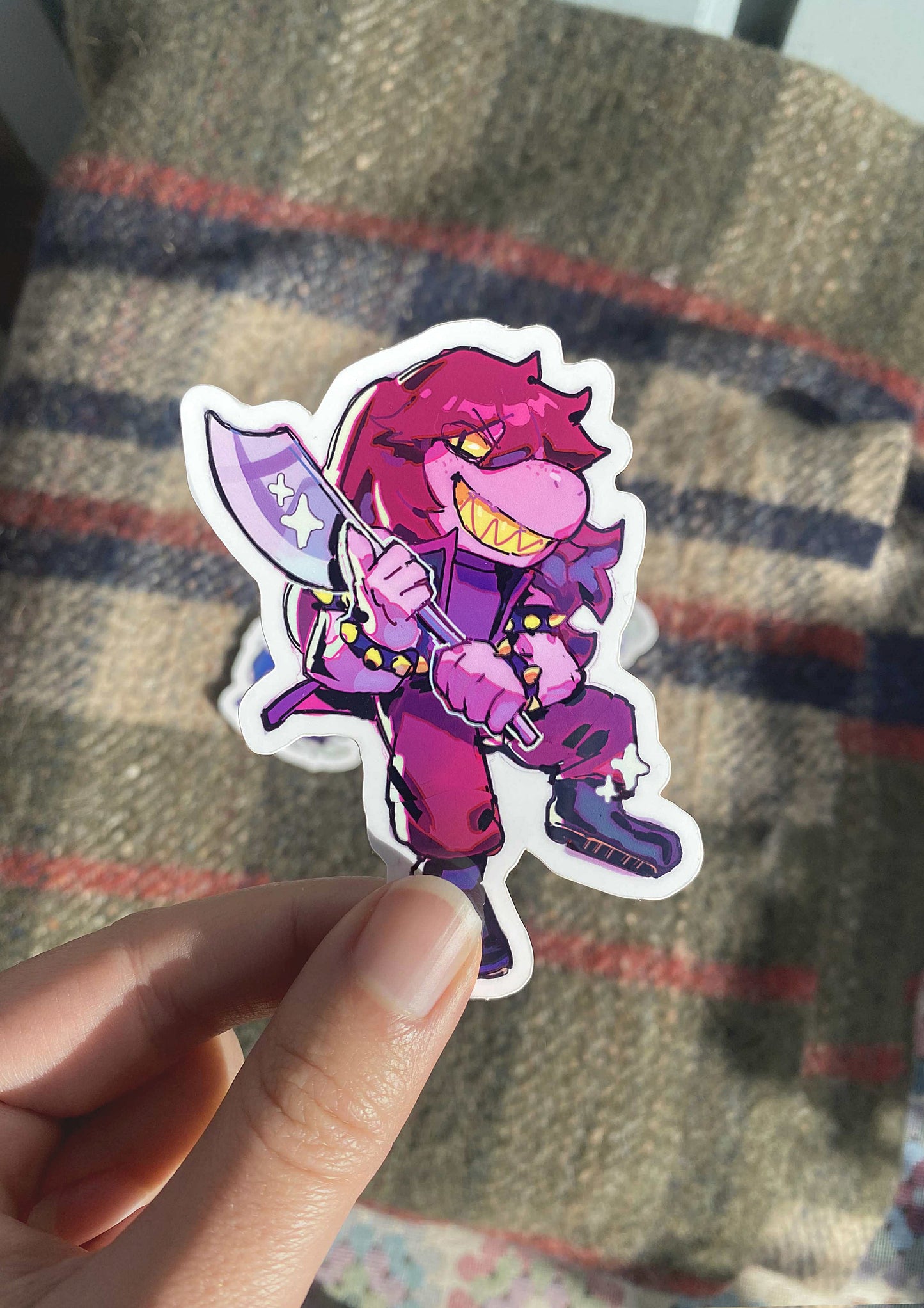 DELTARUNE fun gang stickers!!