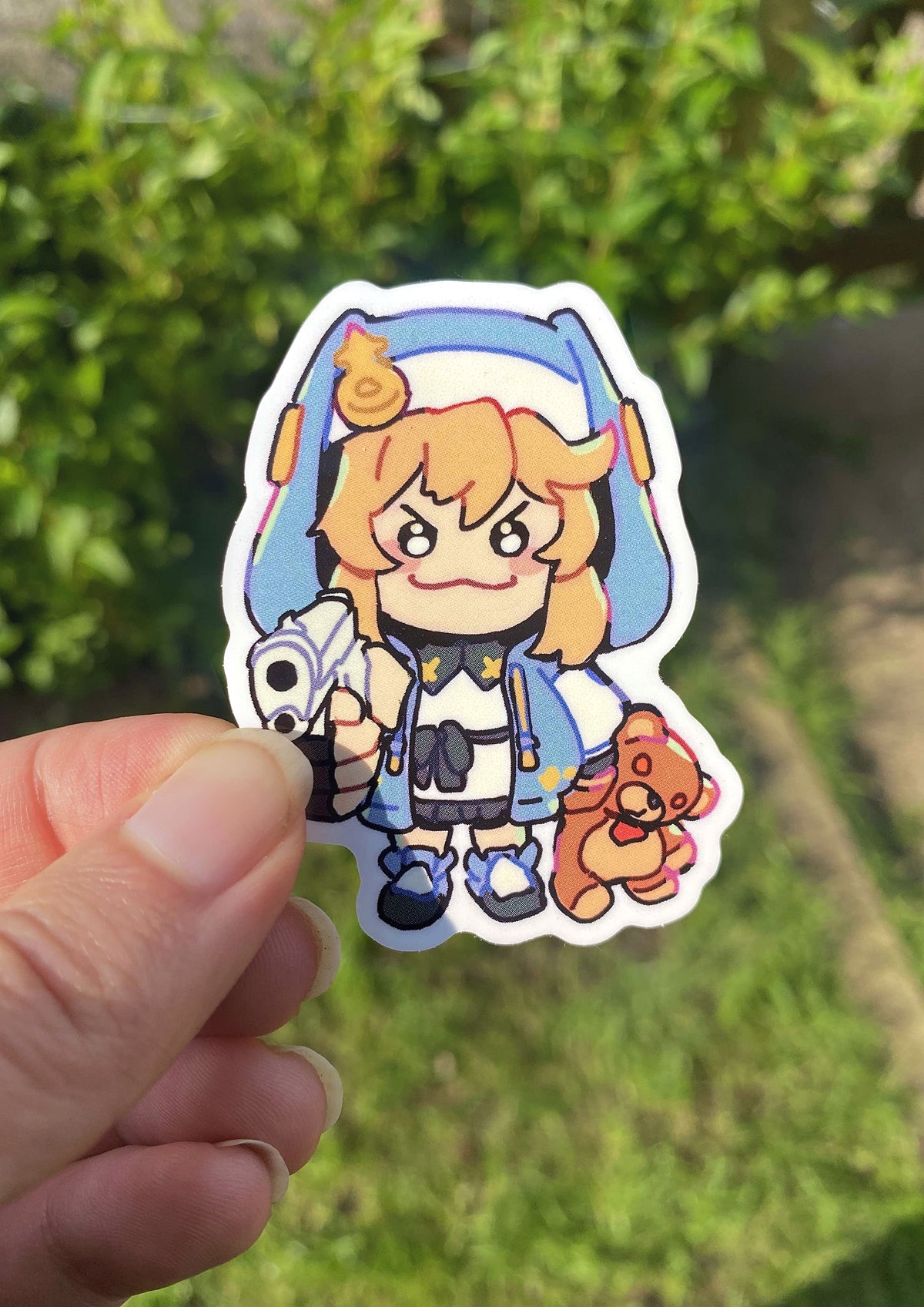 GG Gun Stickers (watch out)