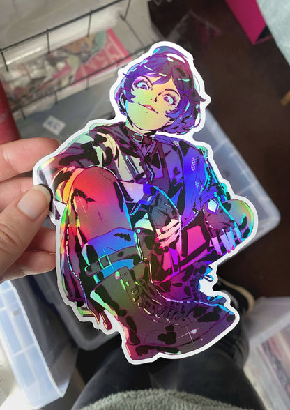 REINA holo sticker