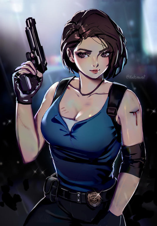 Jill Valentine Print