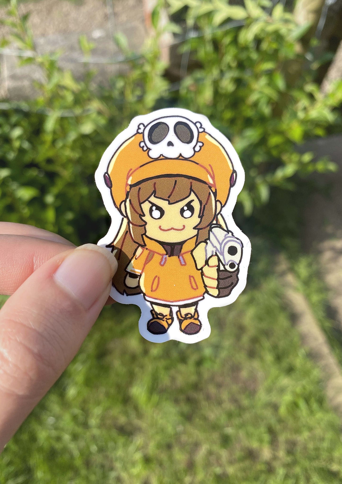 GG Gun Stickers (watch out)