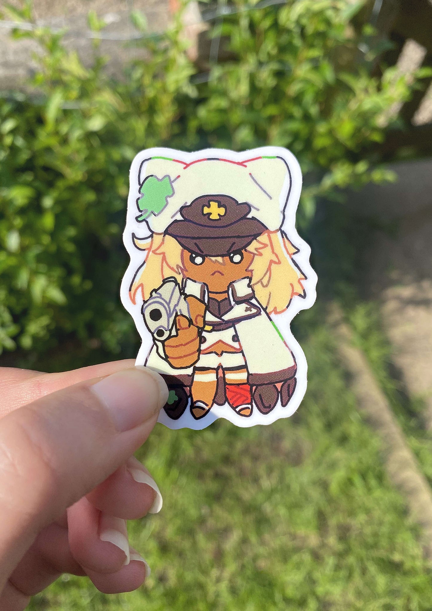 GG Gun Stickers (watch out)