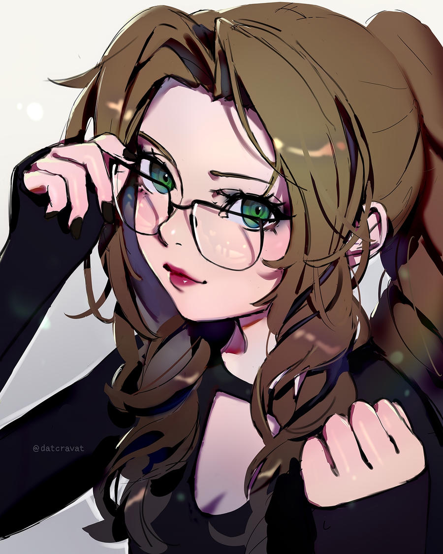 Aerith Soft Goth print