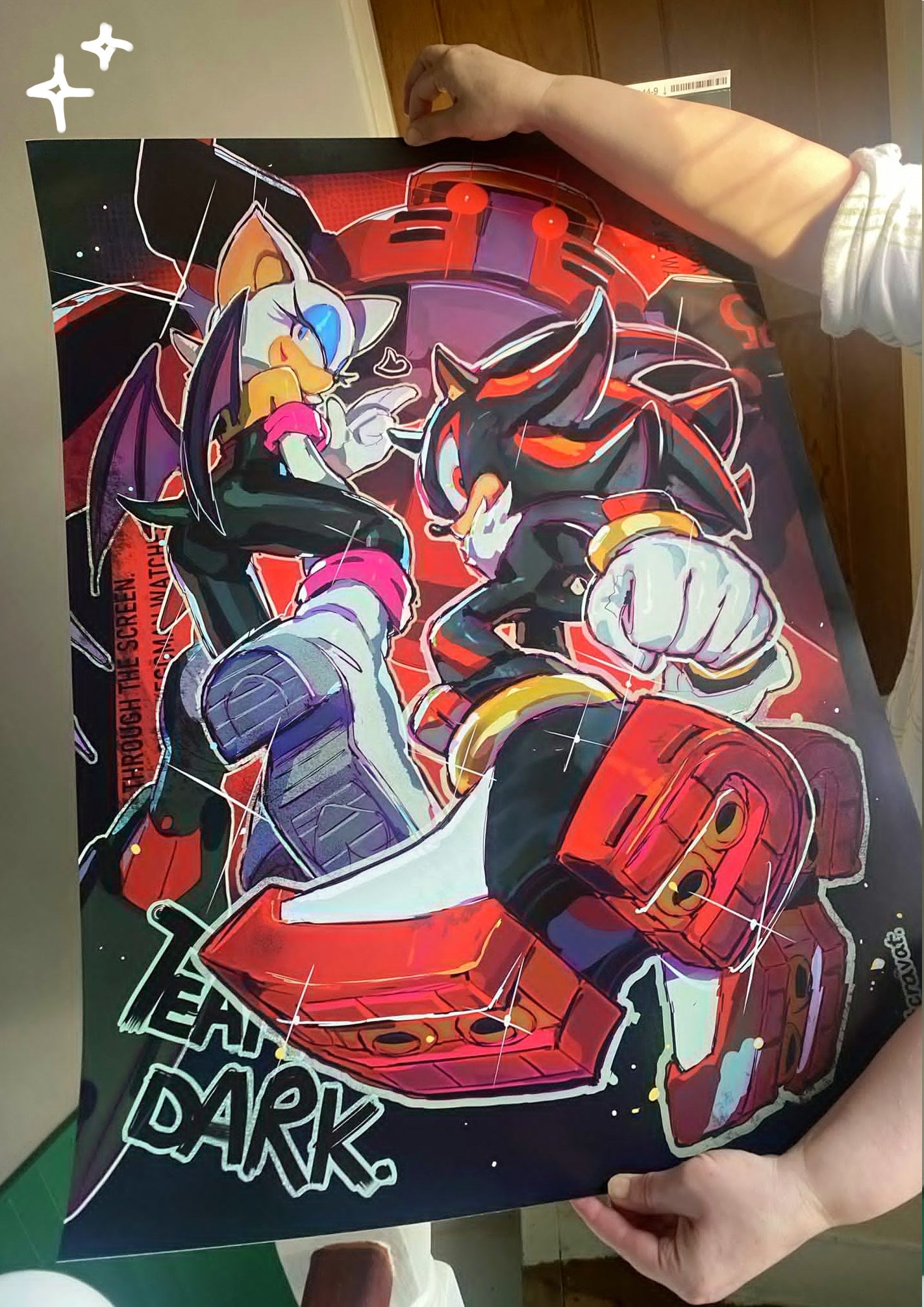 TEAM DARK BIG POSTER ⚠️[PREORDER]⚠️